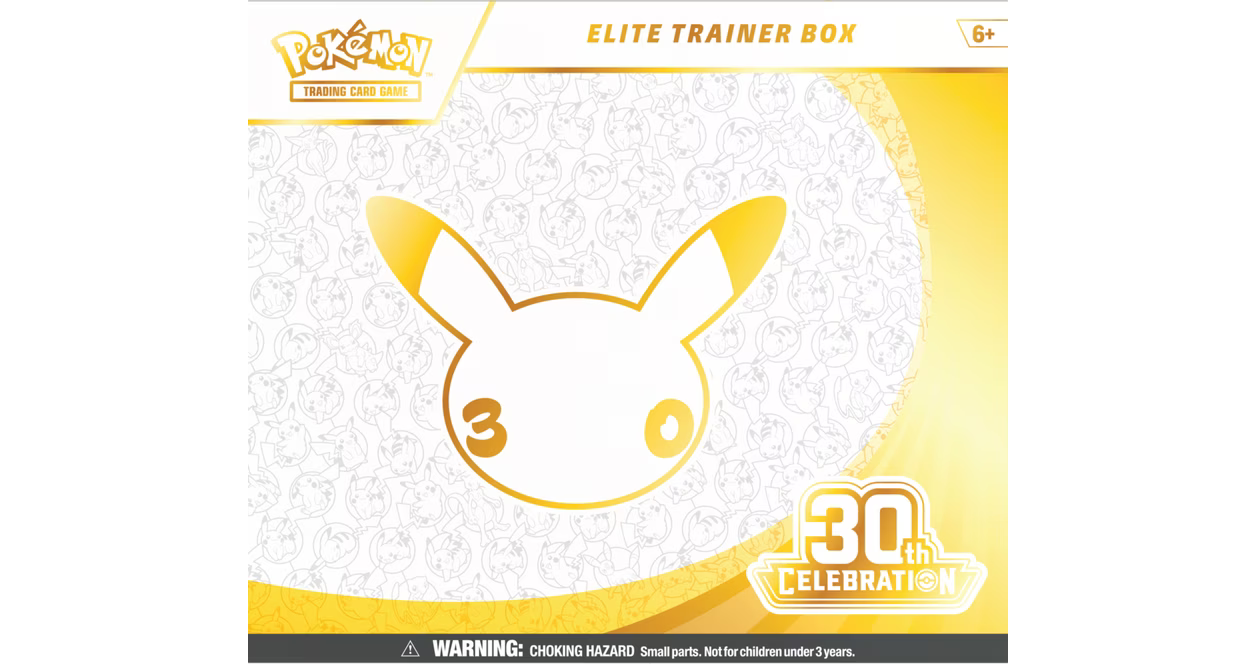 PRE ORDER - Pokemon Trading Card Game: 30th Celebration Elite Trainer Box