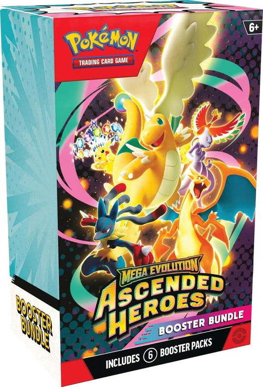 Preorder - Pokemon TCG ME2.5 Ascended Heroes Booster Bundle