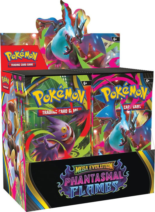 Pokemon TCG ME2 Phantasmal Flames Booster Box